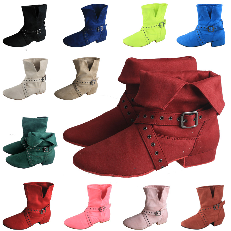 Women'S Shoes Burgundy - Wedopus Dostosowane obcasy damskie krótkie buty