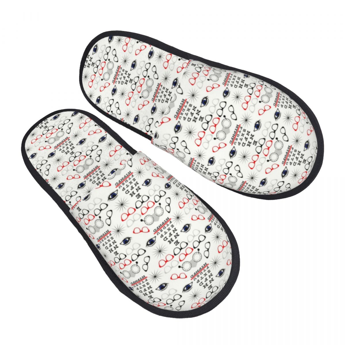 Women Shoes Chart Size - Zabawne, personalizowane kapcie dla optyka, optometrysty,