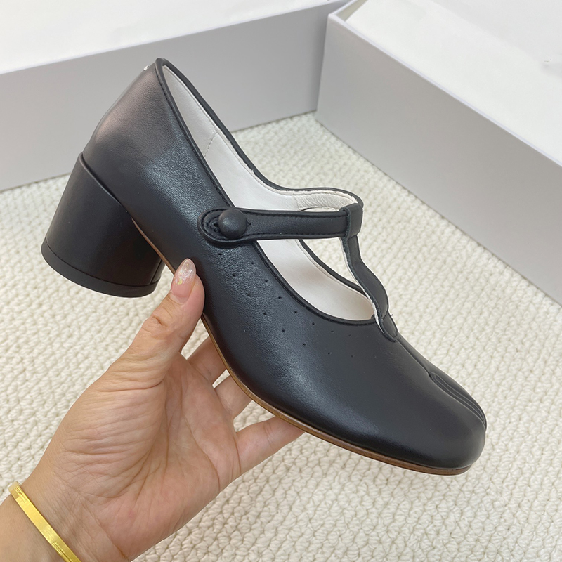 Women Shoes Japanese Brand - Czarne wygodne baleriny na płaskiej podeszwie,