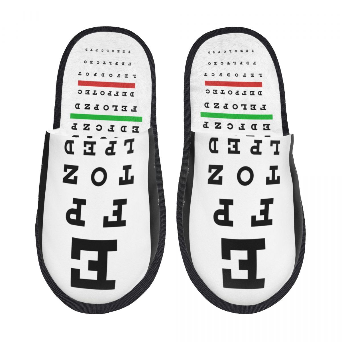 Women Shoes Chart Size - Damskie kapcie z pianki memory z