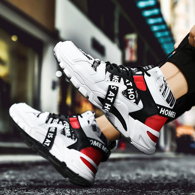 Women Shoes Japanese Brand - Duże rozmiary wysokie góry Chunky buty