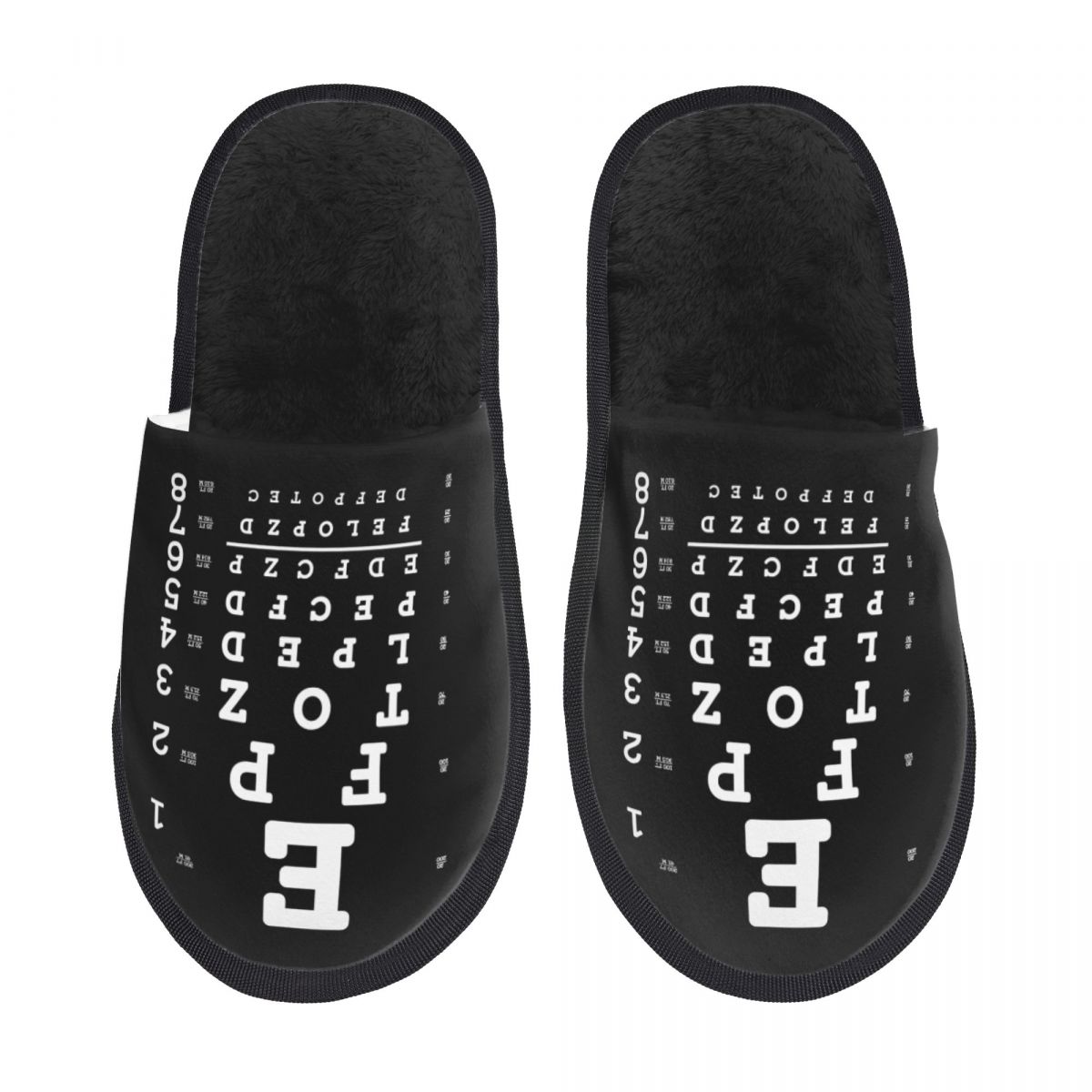 Women Shoes Chart Size - Damskie miękkie, ciepłe, antypoślizgowe kapcie domowe