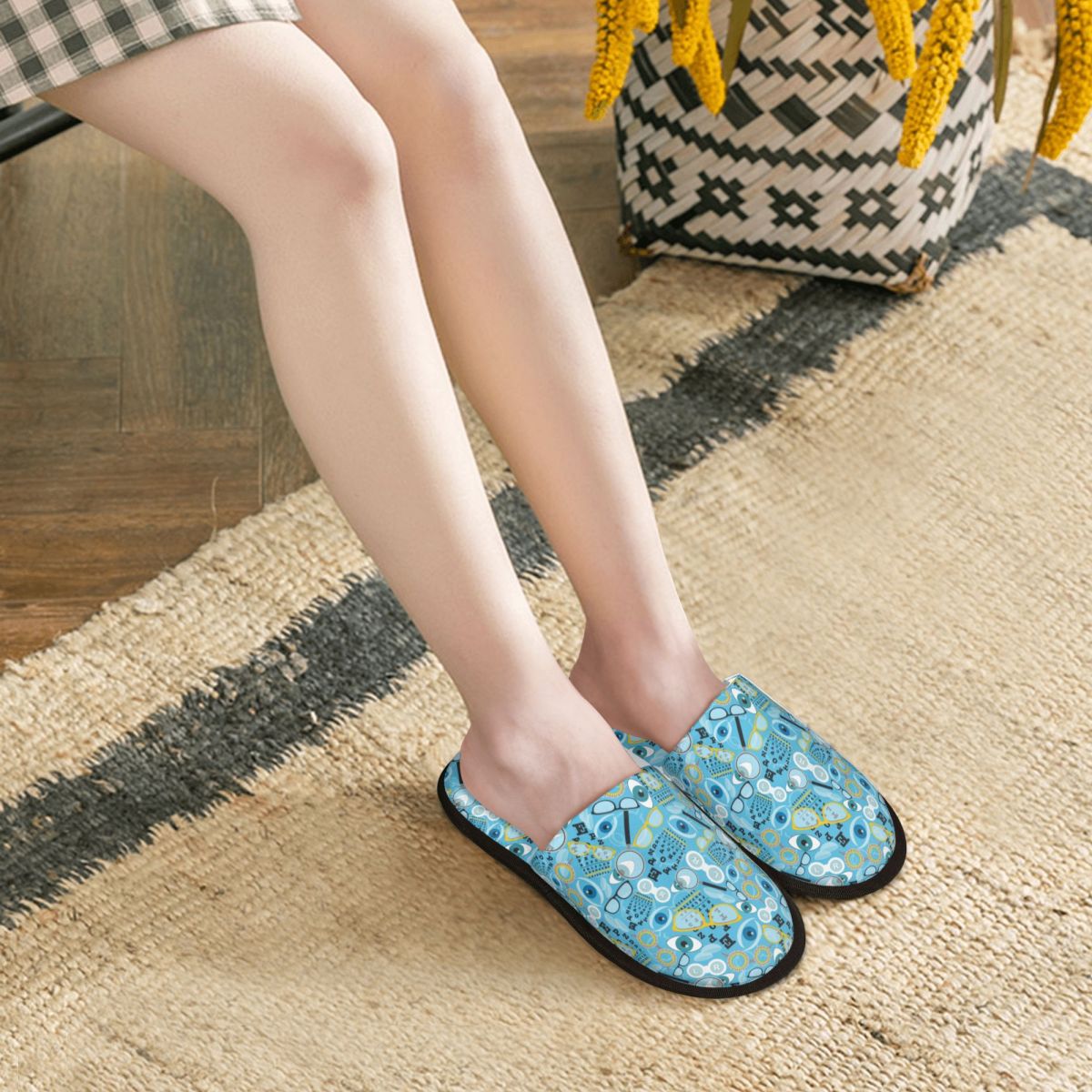 Damskie kapcie domowe z wygodn – Women Shoes Chart Size recenzja i cena