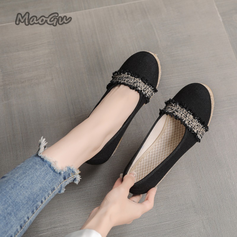 Damskie espadryle na koturnie, – Espadrille Wedge Shoes recenzja i cena