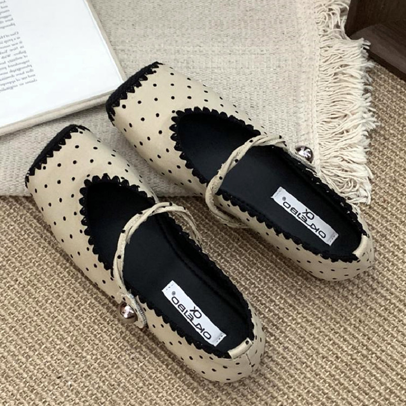 Retro Splicing Design Comfort  – Women Shoes Japanese Brand recenzja i cena