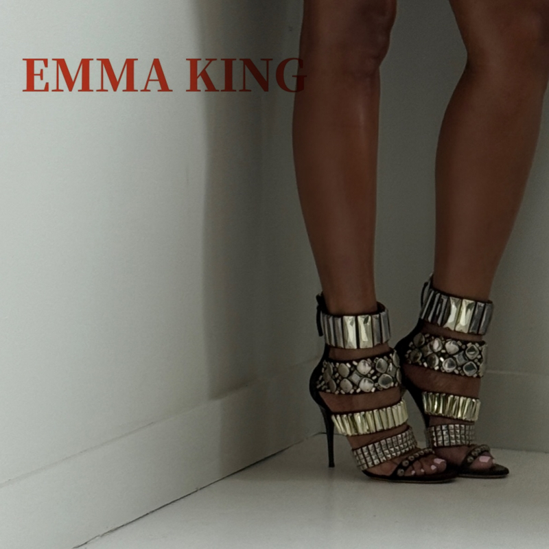 Czarne zdobione sandały na pas – Gladiator Sandal Women recenzja i cena