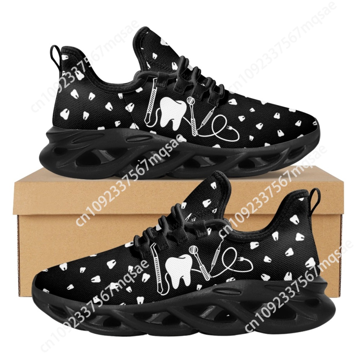 Czarno-białe zęby Instytucja m – Women'S Shoes Nursing recenzja i cena