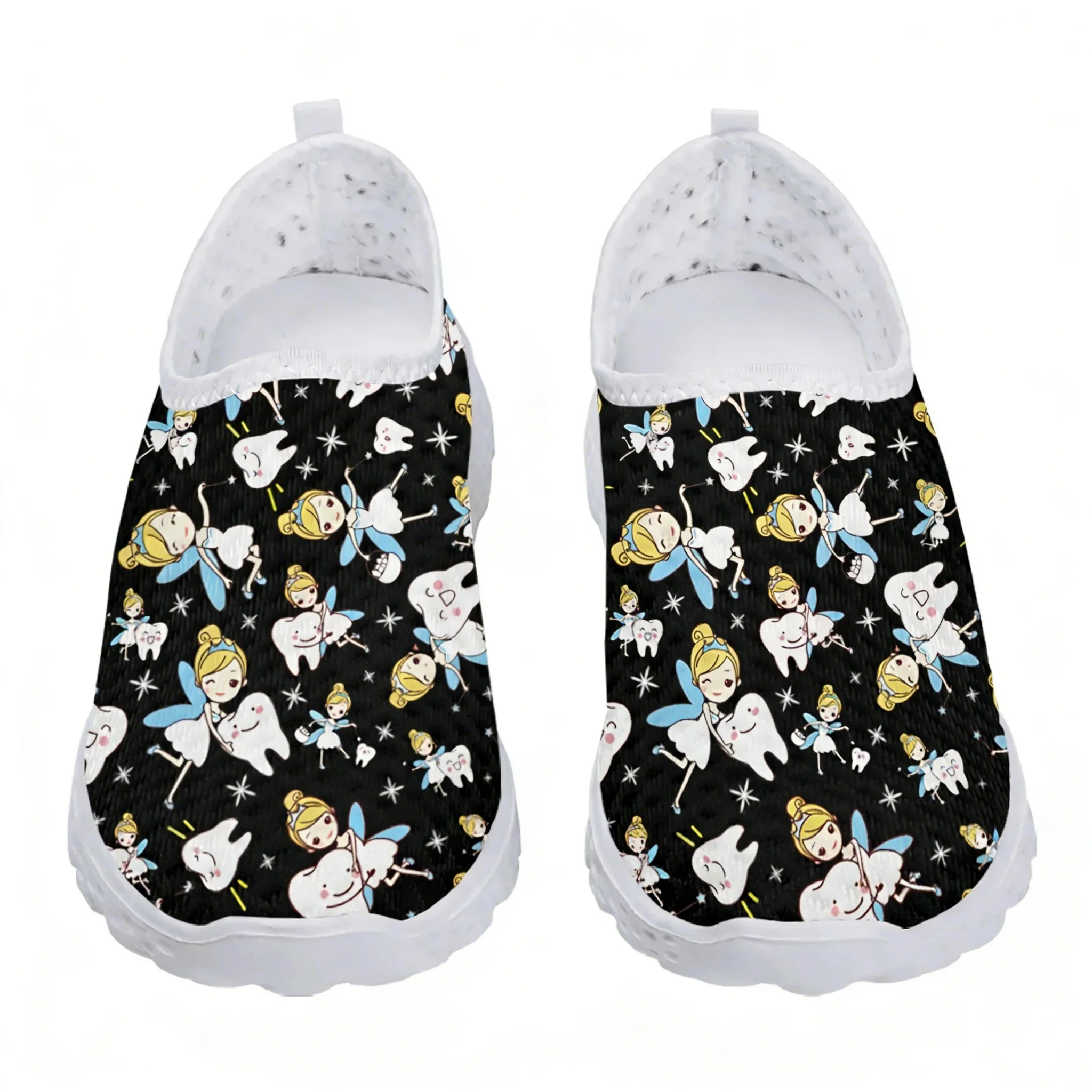 Urocze kreskówkowe sneakersy z – Women'S Shoes Nursing recenzja i cena