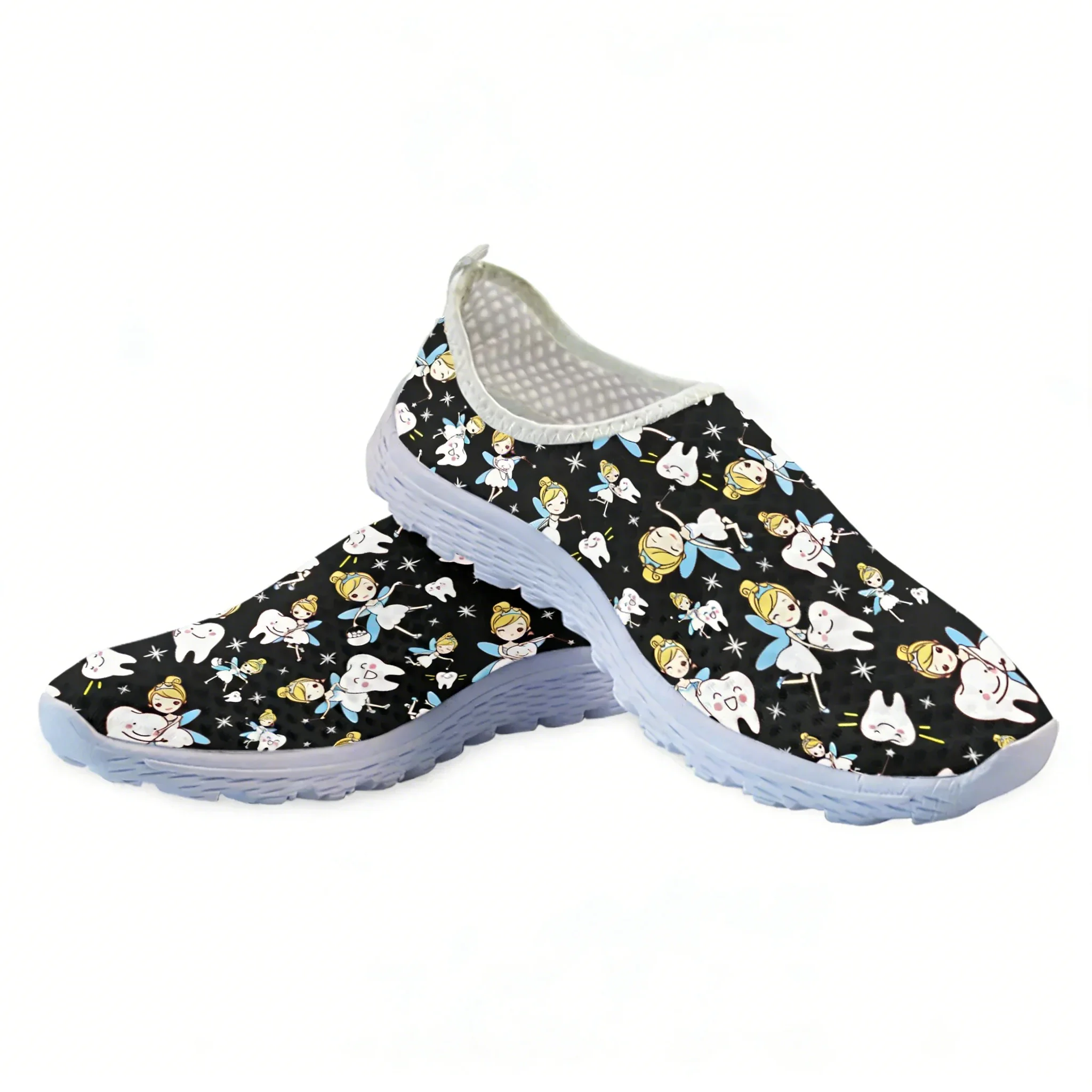 Urocze kreskówkowe sneakersy z – Women'S Shoes Nursing recenzja i cena