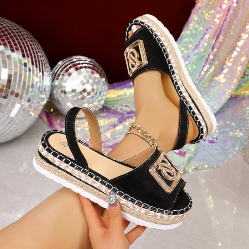 Damskie sandały espadryle na p – Espadrille Wedge Shoes recenzja i cena