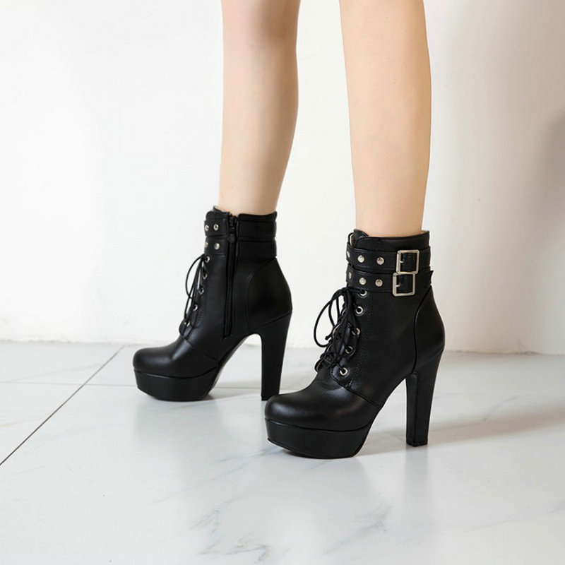 Zimowe ocieplane futrem żółto- – Women Shoes For Big Feet recenzja i cena