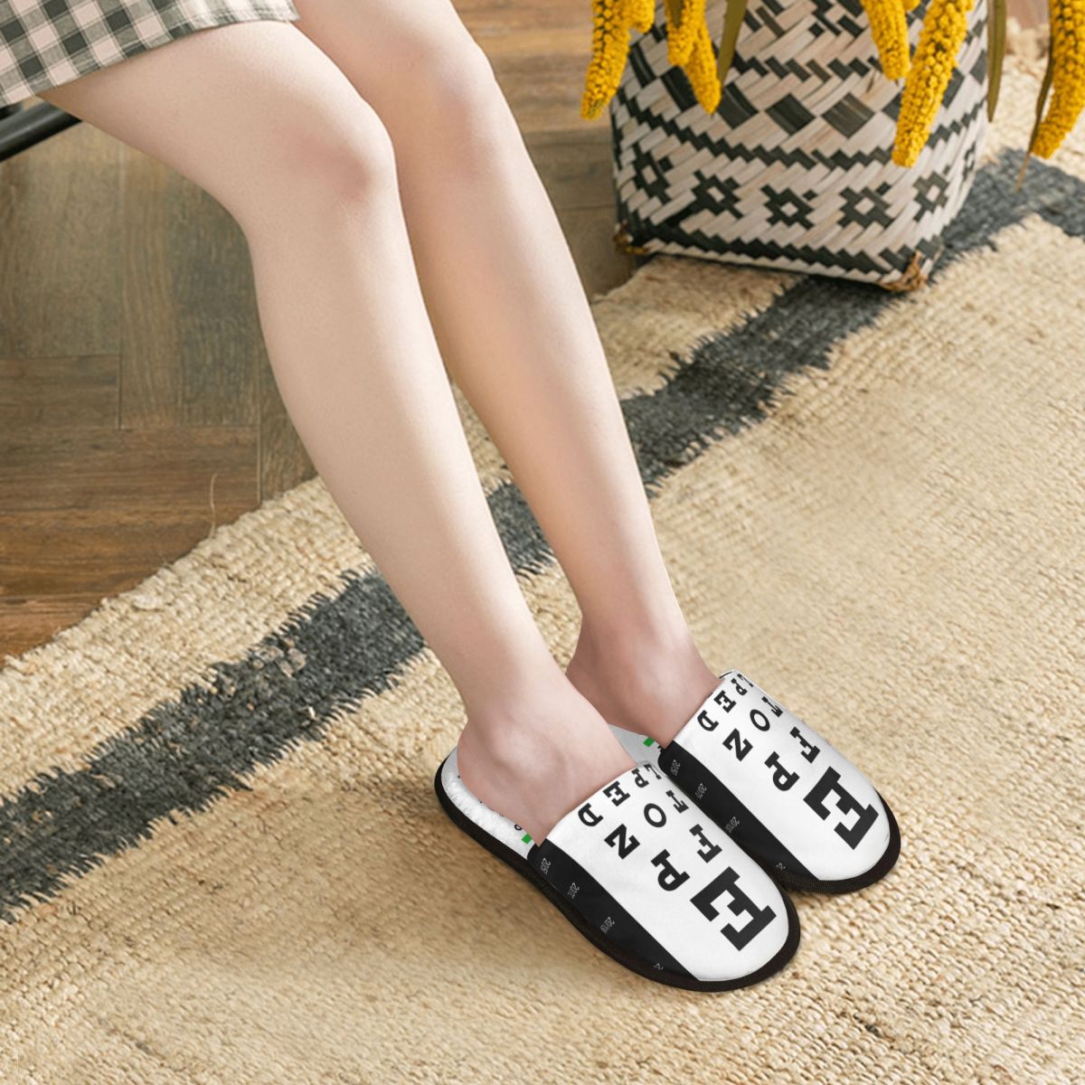 Damskie kapcie z pianki memory – Women Shoes Chart Size recenzja i cena