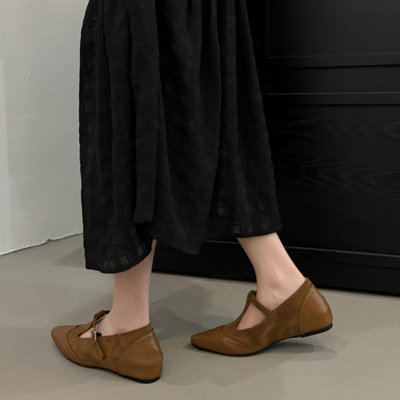 Półbuty na niskim obcasie z pa – Women'S Shoes Non Slip recenzja i cena