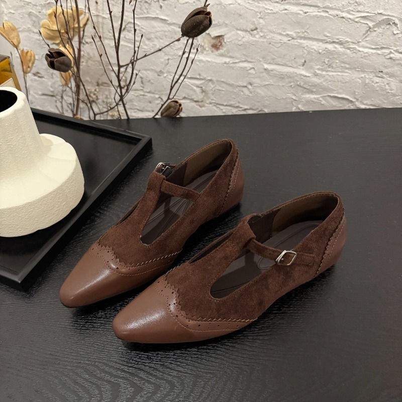 Półbuty na niskim obcasie z pa – Women'S Shoes Non Slip recenzja i cena