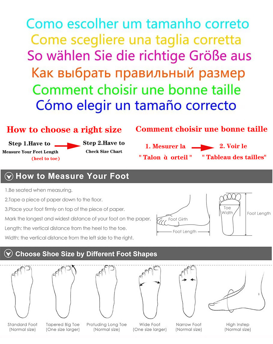【Pomierz długość swoich stóp p – Women Shoes For Big Feet recenzja i cena