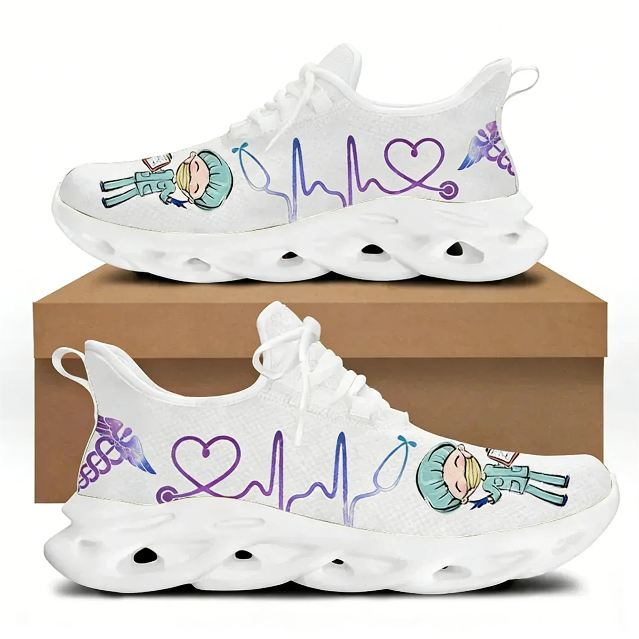 Damskie białe buty pielęgniars – Women'S Shoes Nursing recenzja i cena