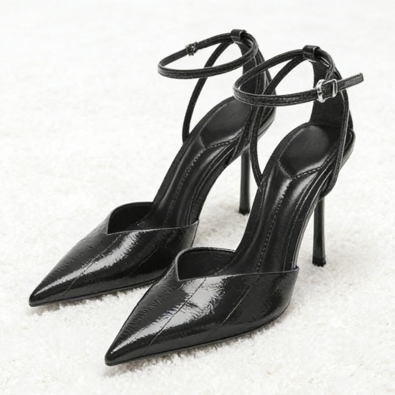 Szpilki damskie w kolorze burg – Women'S Shoes Burgundy recenzja i cena