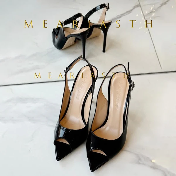 Sandały ze skóry lakierowanej  – Women Shoes Japanese Brand recenzja i cena