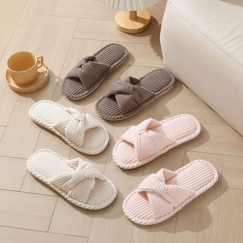 Damskie kapcie domowe z sztruk – Women'S Shoes Non Slip recenzja i cena