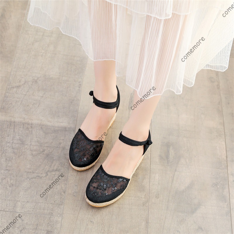 Damskie sandały espadryle na k – Espadrille Wedge Shoes recenzja i cena
