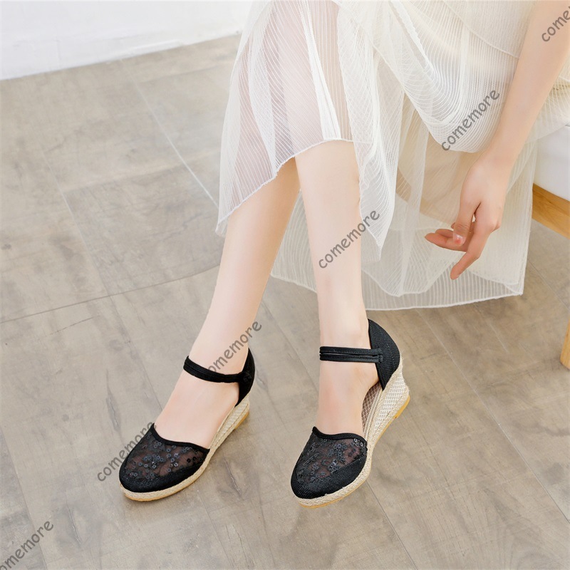 Damskie sandały espadryle na k – Espadrille Wedge Shoes recenzja i cena